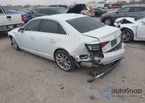 2019 Audi A4 40 Premium z USA, uszkodzony, nr VIN WAUHMAF41KN006402